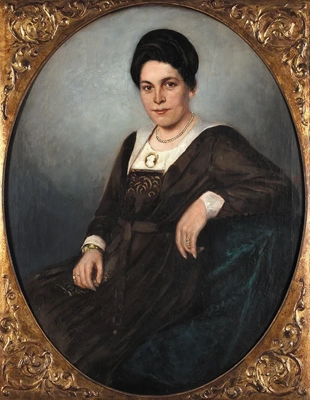 Ritratto di signora in poltrona